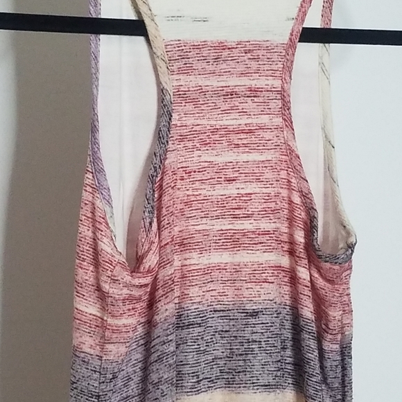 Splendid Racerback Striped Multicolor Tank Dress XS - Picture 4 of 6